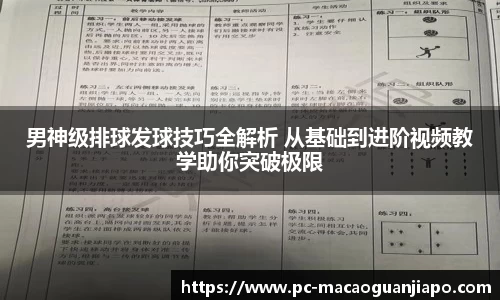 男神级排球发球技巧全解析 从基础到进阶视频教学助你突破极限